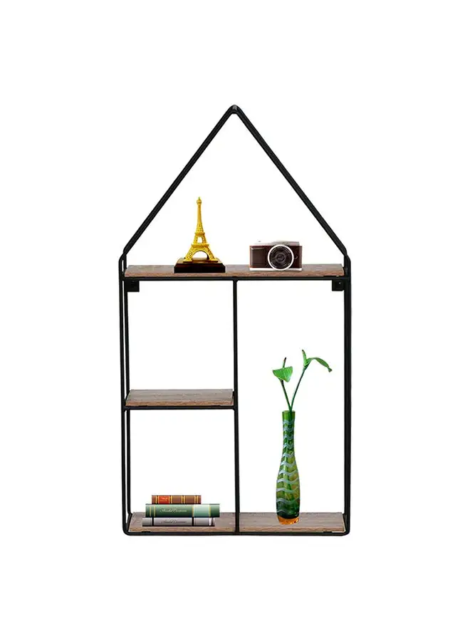 Feelings METAL WIRE WALL SHELVES HOUSE SHAPED SIZE: 30x10x56cm