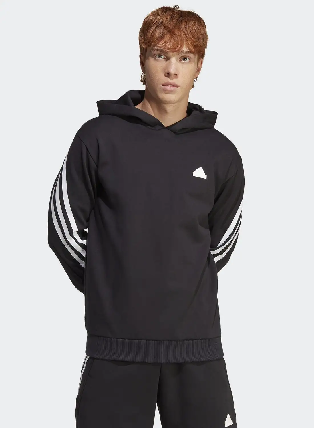 Adidas 3 Stripe Future Icons Hoodie