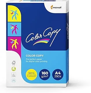 Color Copy CCW0350 [250 Sheets] Premium Super Smooth 160gsm A4 Copier Paper , White