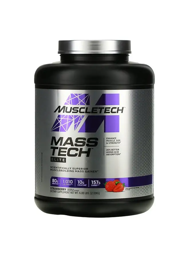 MuscleTech MuscleTech Mass Tech Elite Strawberry 6lbs US (RB)