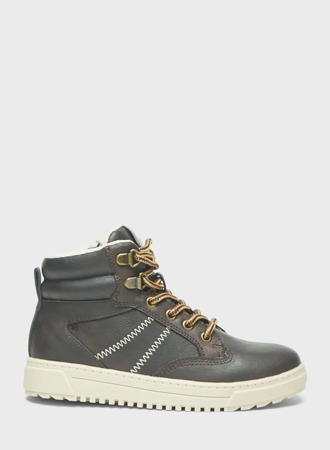 LBL by Shoexpress Kids Lace Up Boots