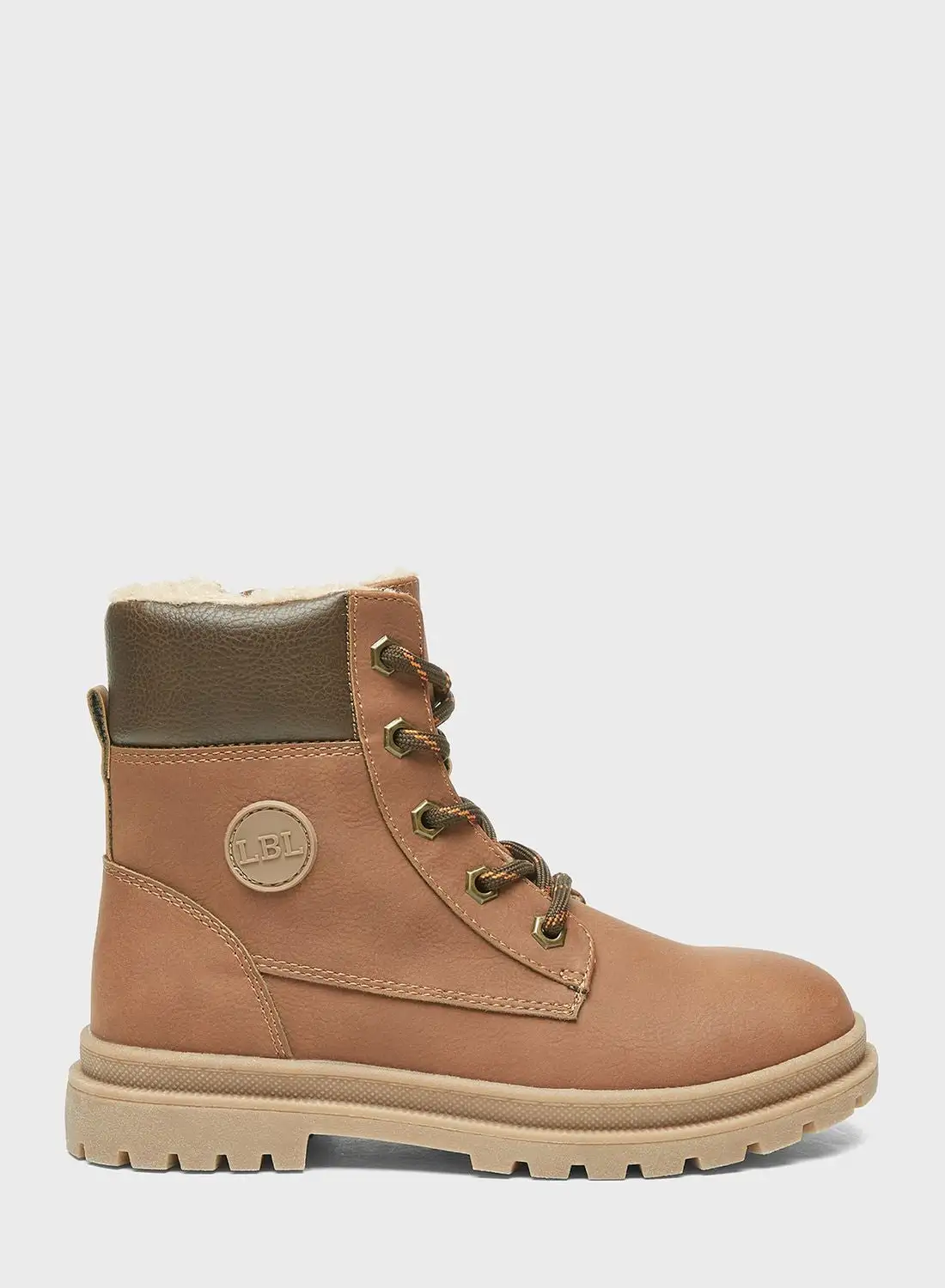 LBL by Shoexpress Kids Lace Up Boots