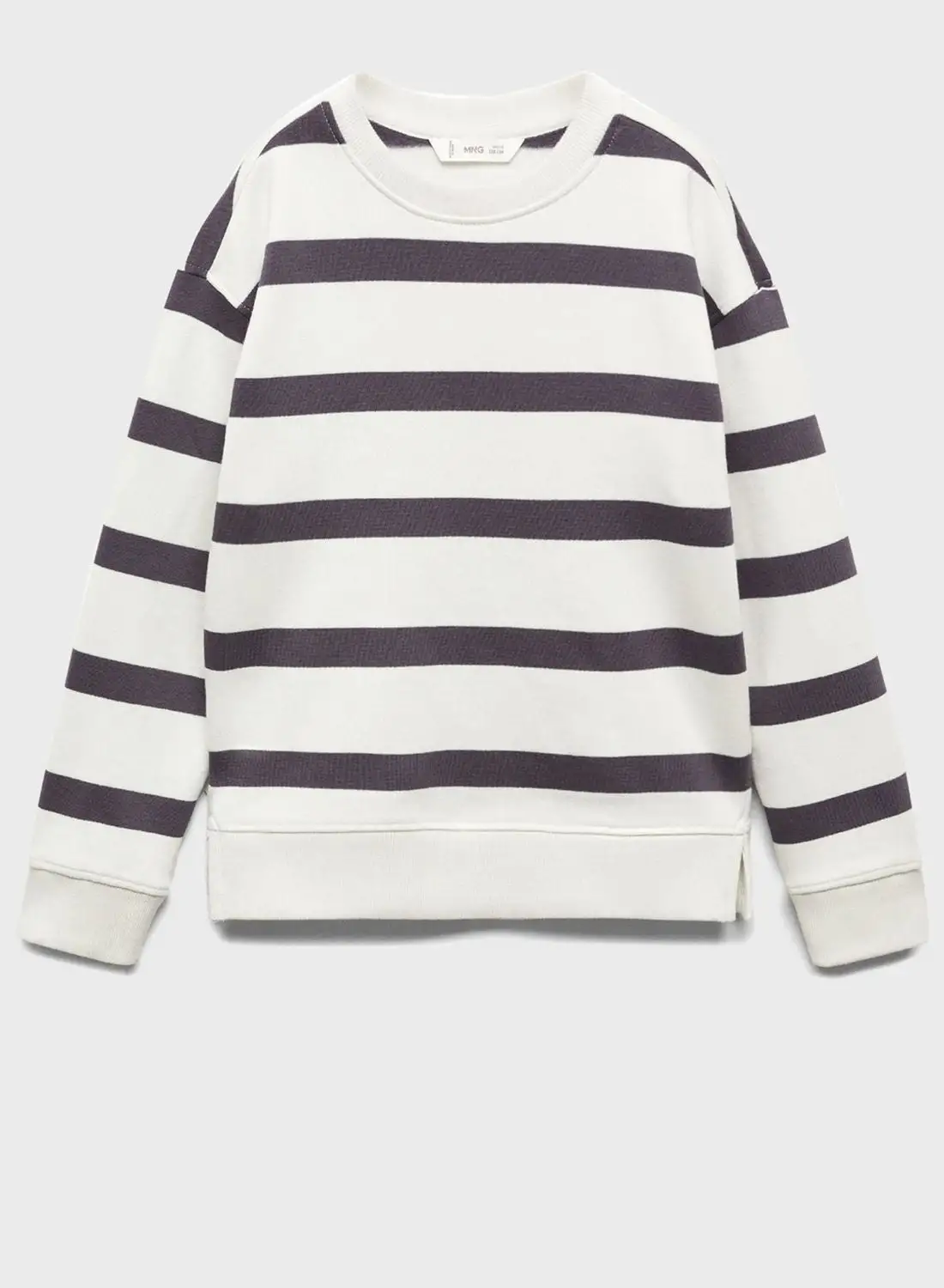 MANGO Kids Stripe Sweatshirt