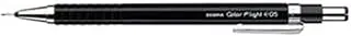 Zebra Color Flight 0.5mm Lead Mechanical Pencil, Black Body (MA53-BK)