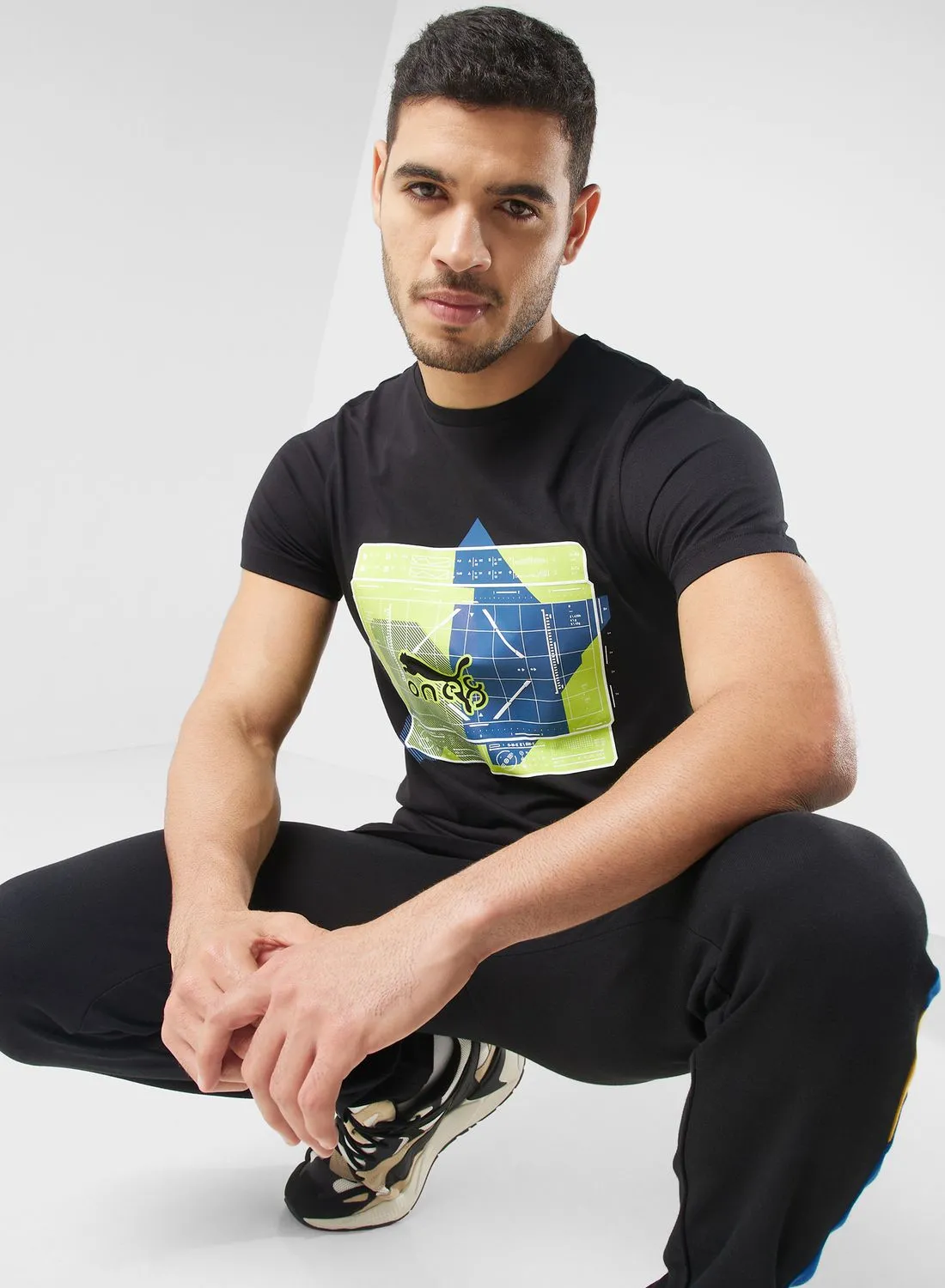 PUMA Virat Kohli Graphic T-Shirt