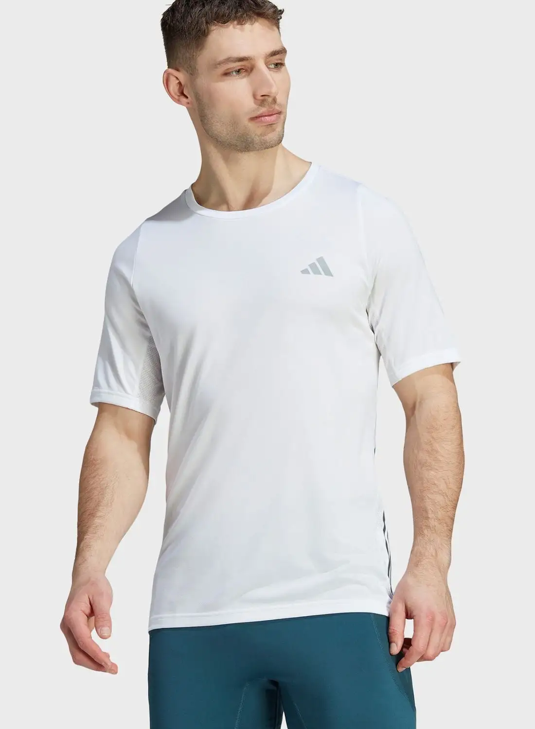 Adidas Run Icons 3-Stripes T-Shirt