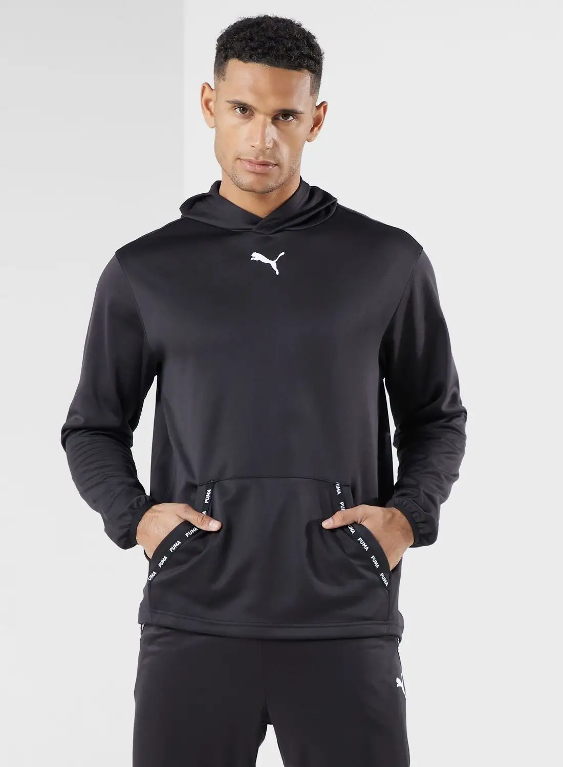 سترة بغطاء رأس Pwrfleece Lite من PUMA