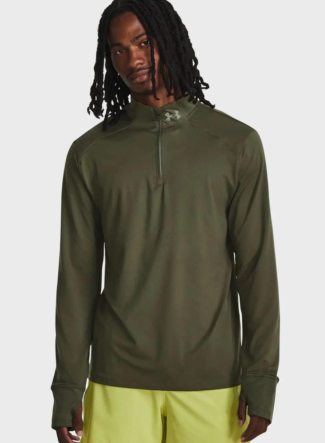 UNDER ARMOUR Qualifier Run 1/4 Zip Through