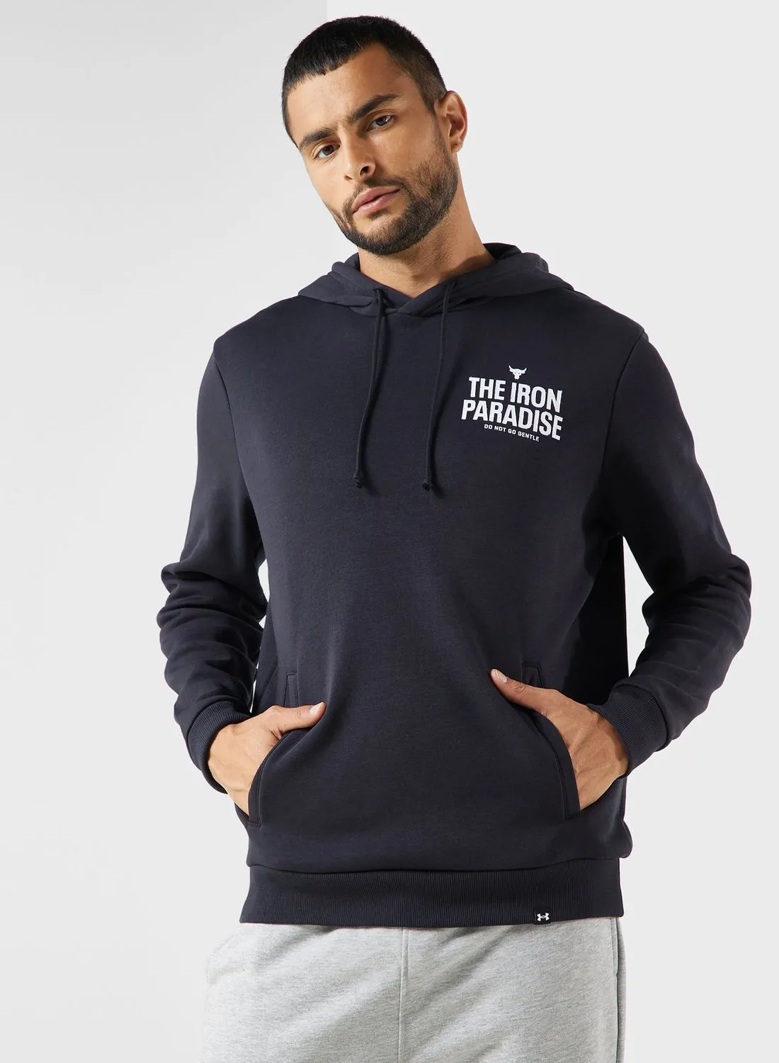 UNDER ARMOUR Project Rock Rival Fleece Hoodie