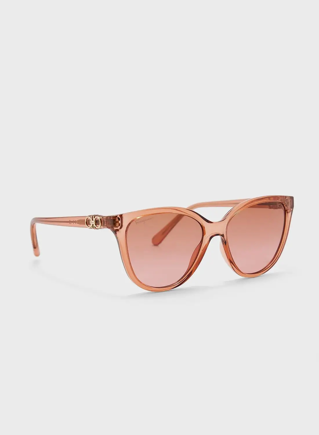 FERRAGAMO Cat Eye Shape Sunglasses