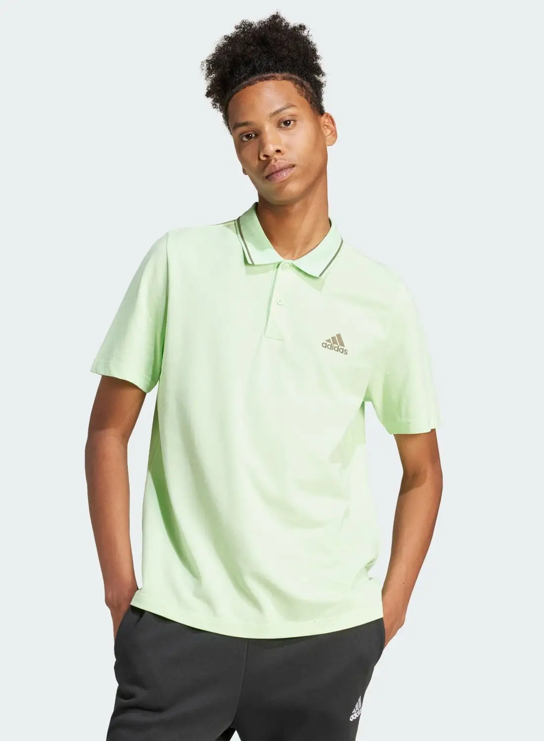 Adidas Pique Small Logo Polo