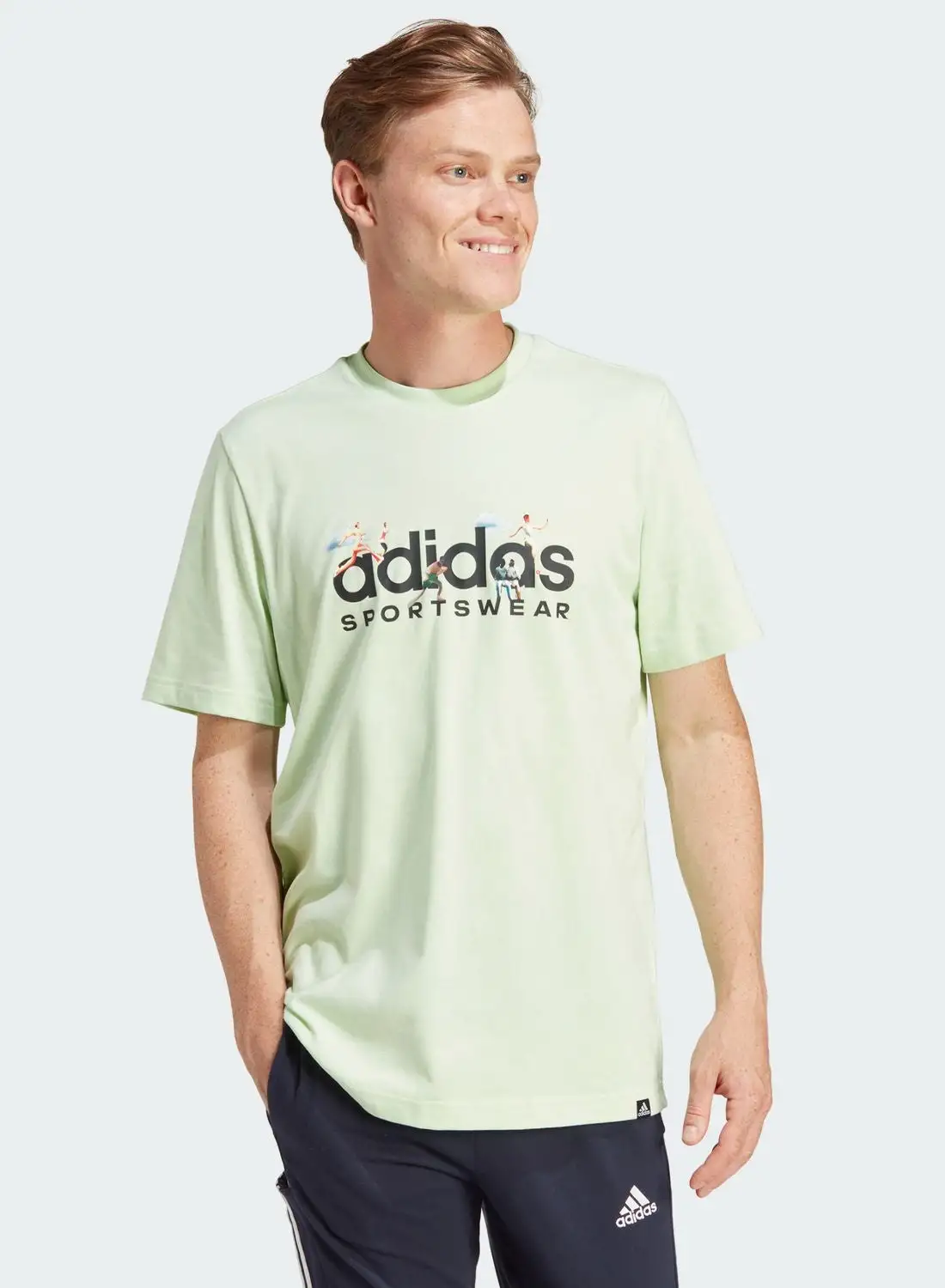 Adidas Landscape Sportswear Graphic T-Shirt