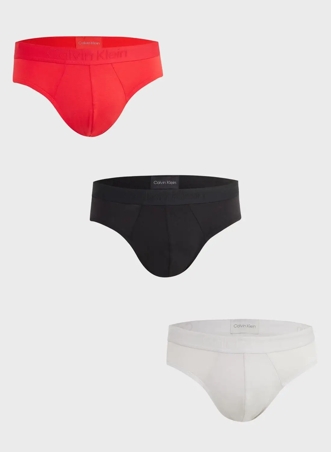 CALVIN KLEIN 3 Pack Logo Band Trunk