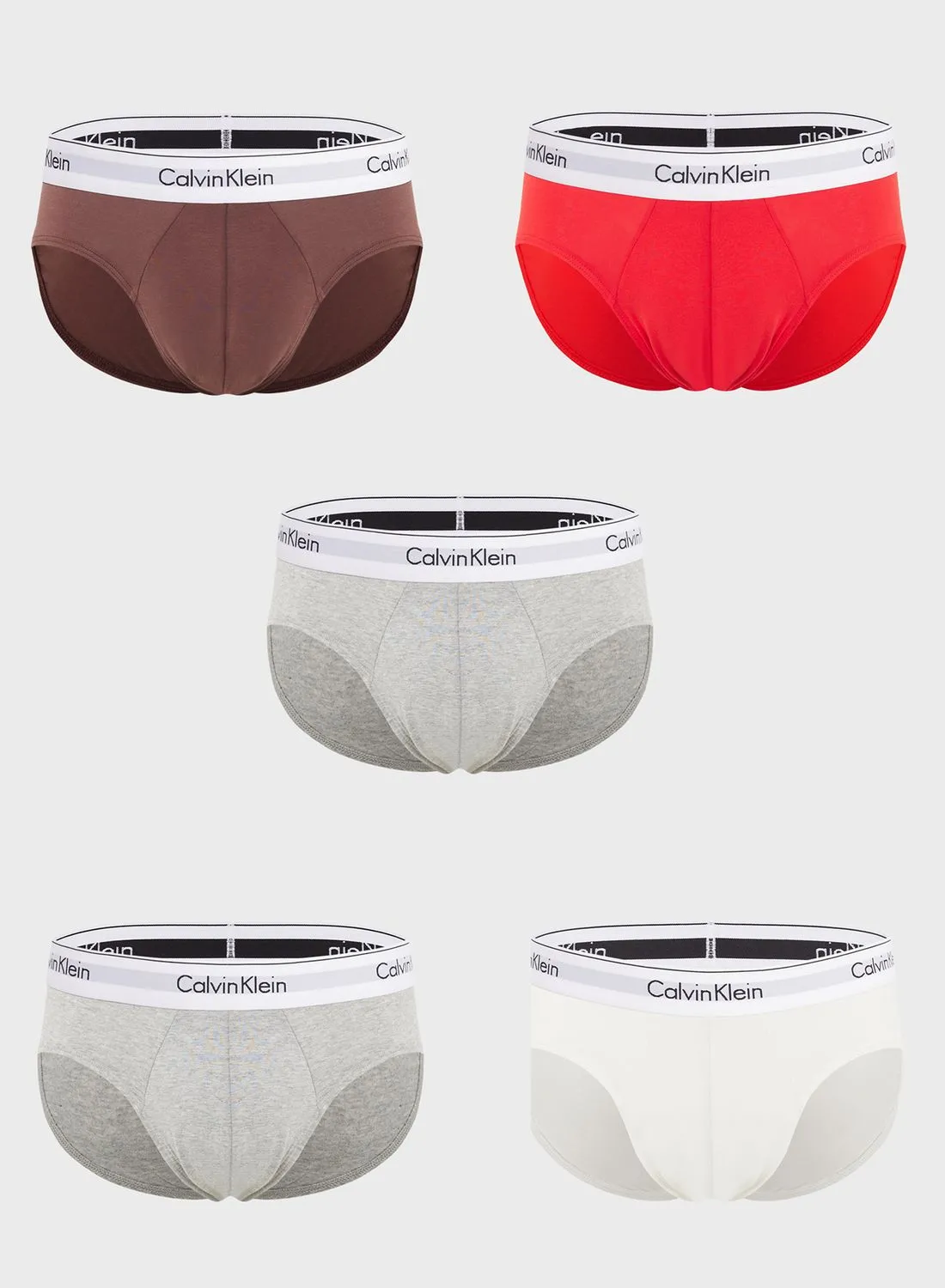 CALVIN KLEIN 5 Pack Logo Band Trunk