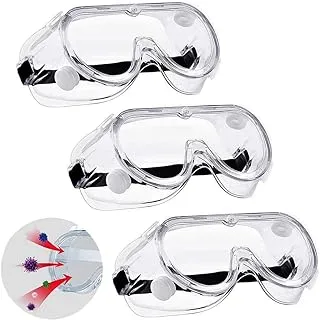 LINGKY Anti-Fog Safety Goggles (Pack of 3)