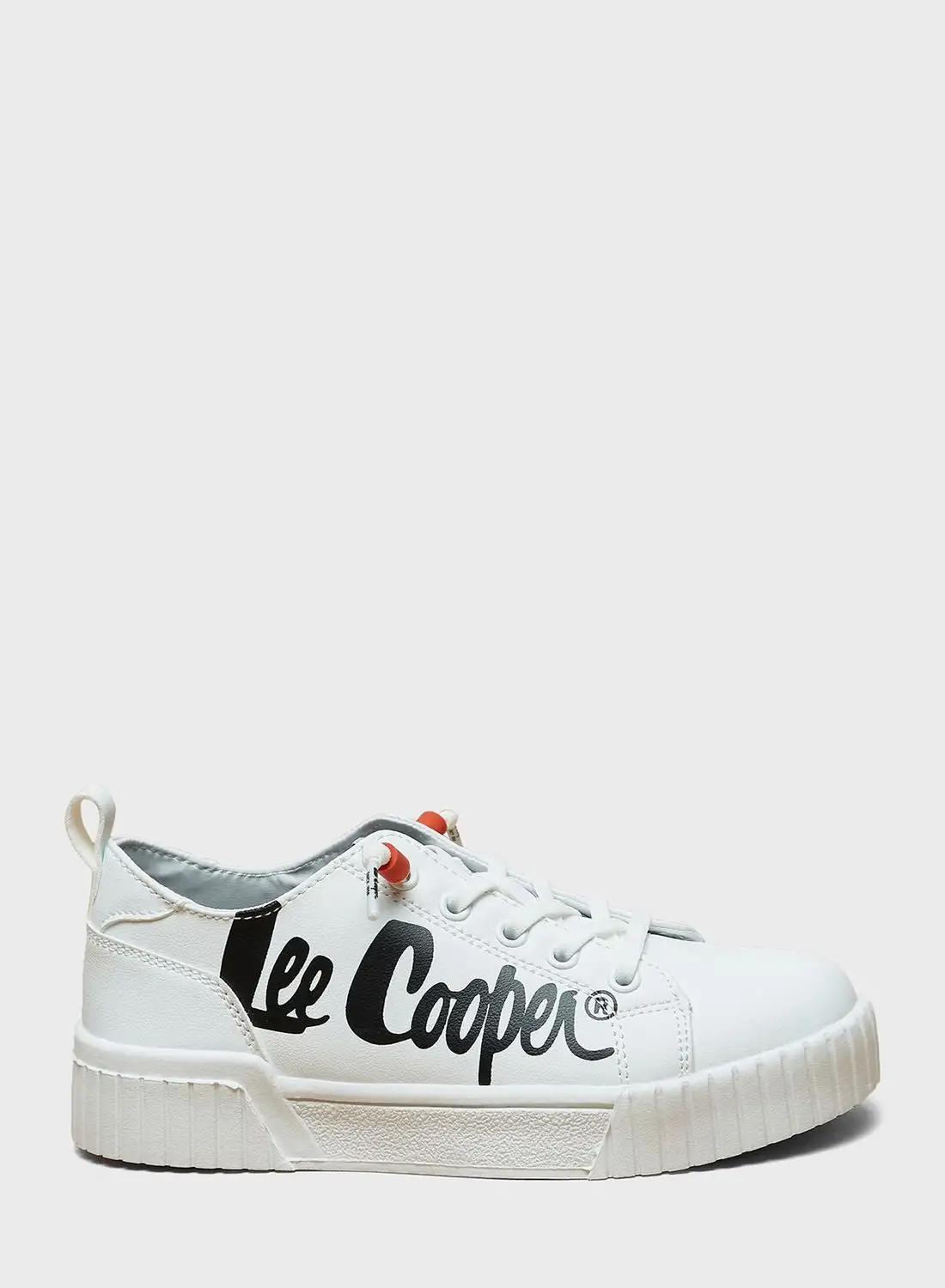 Lee Cooper Kids Lace Up Low Top Sneakers