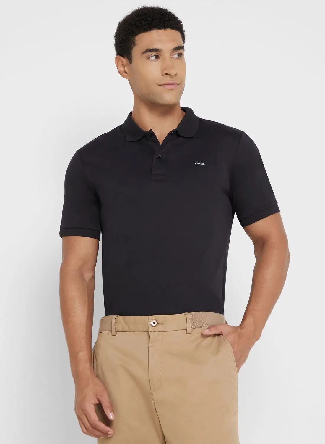 CALVIN KLEIN Logo Polo Shirt