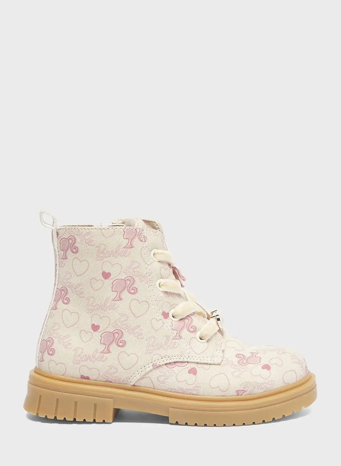 Barbie Kids Lace Up Boots