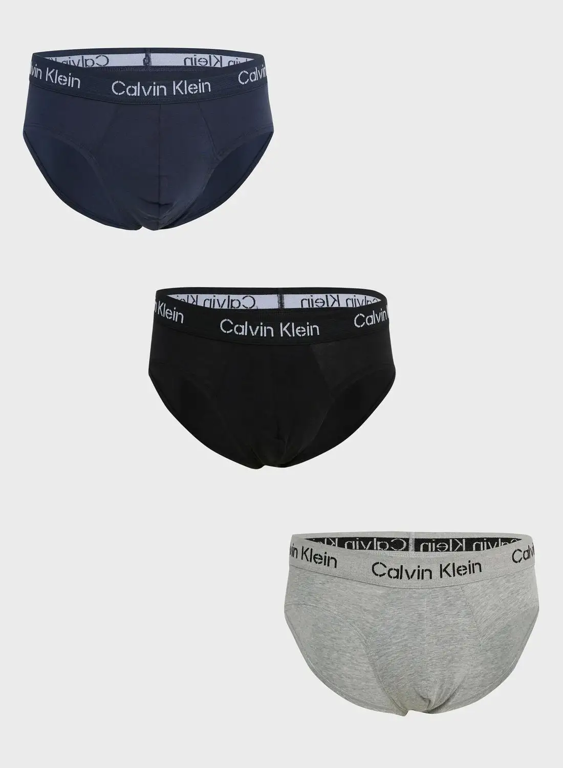 CALVIN KLEIN 3 Pack Logo Band Brief