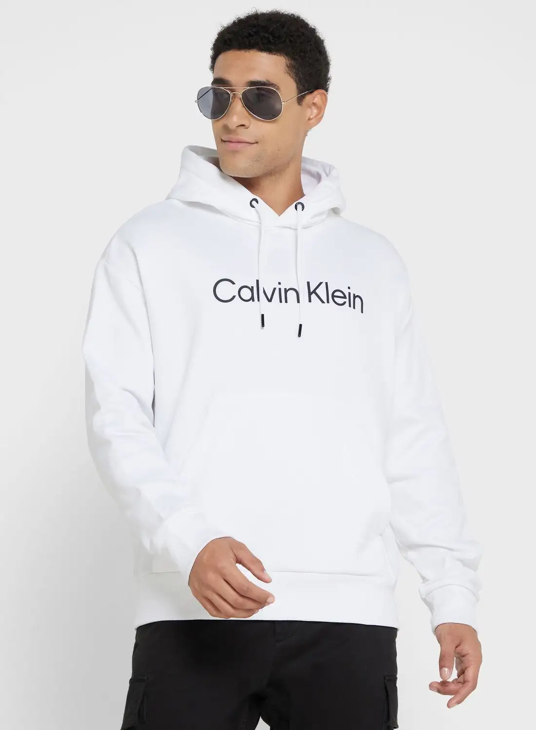 CALVIN KLEIN Essential Logo Hoodie