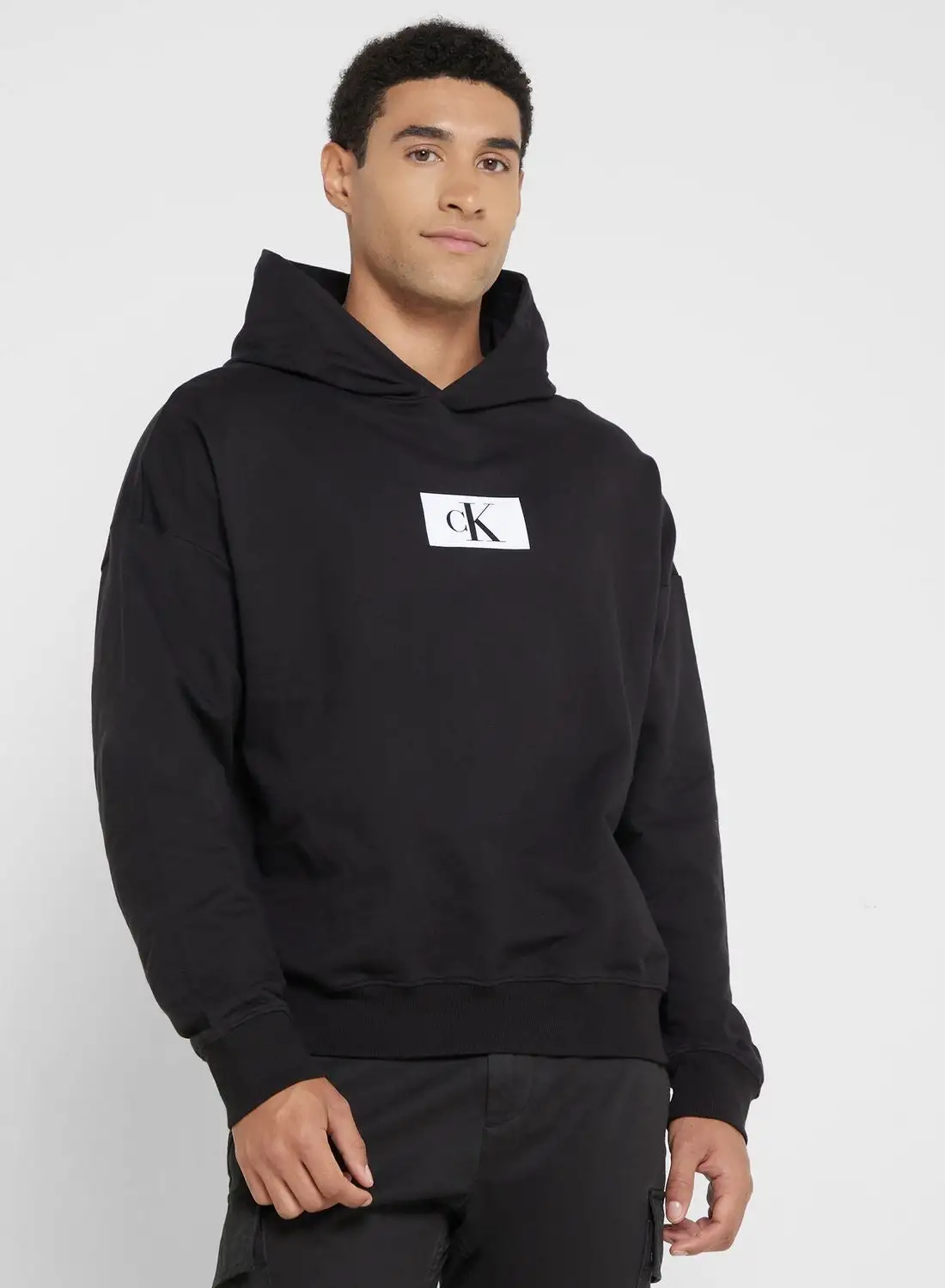 CALVIN KLEIN Essential Logo Hoodie