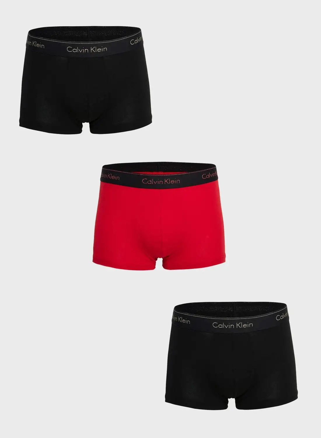 CALVIN KLEIN 3 Pack Assorted Trunks