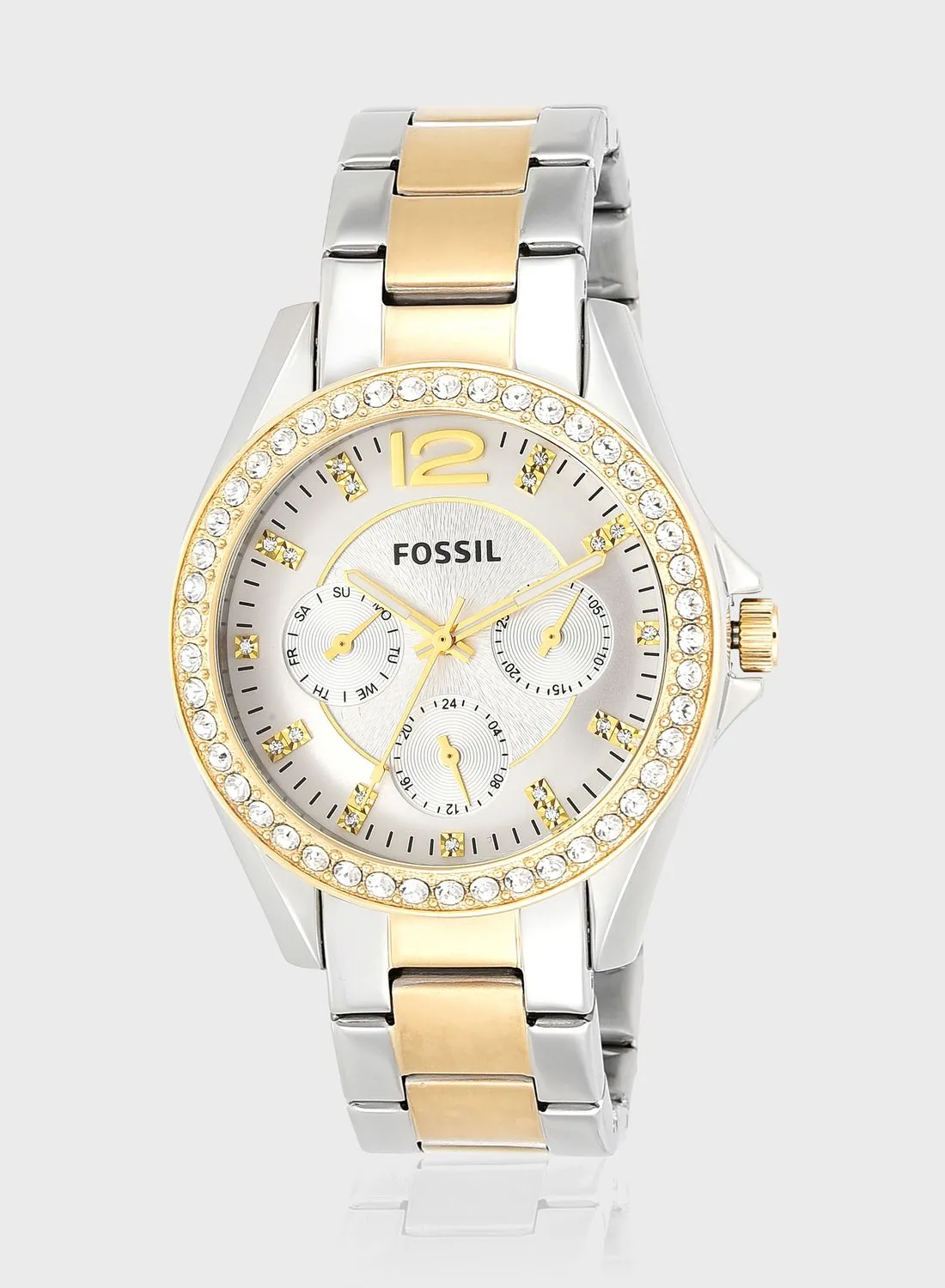 FOSSIL Riley Two Tone Analog Watch