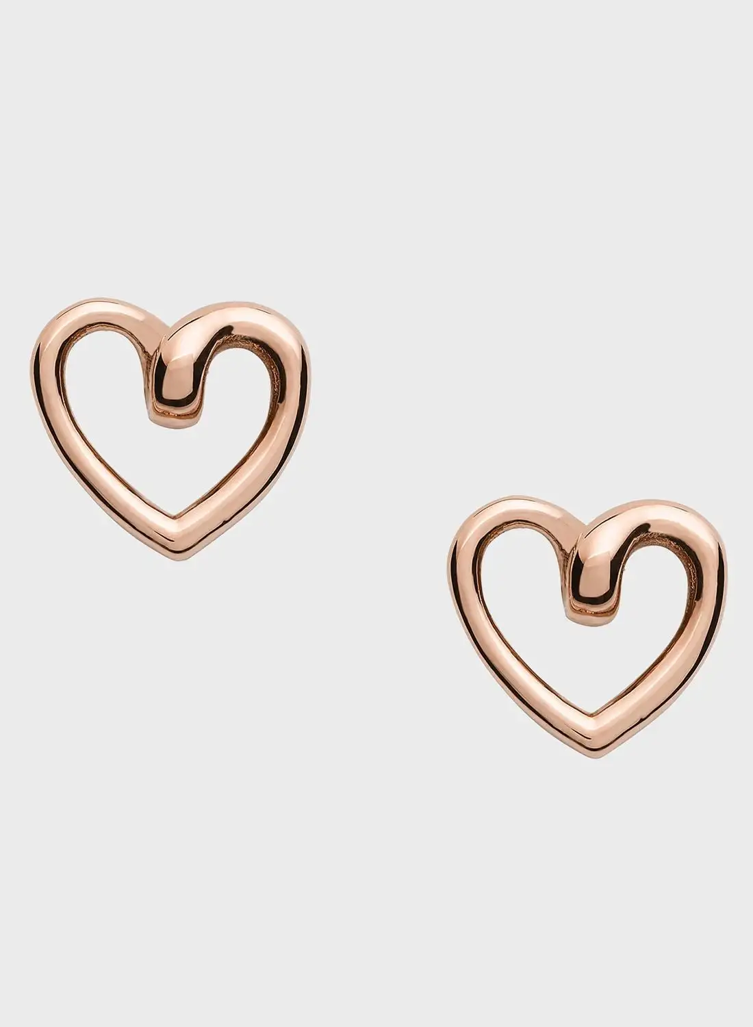 FOSSIL Heart Stud Earrings