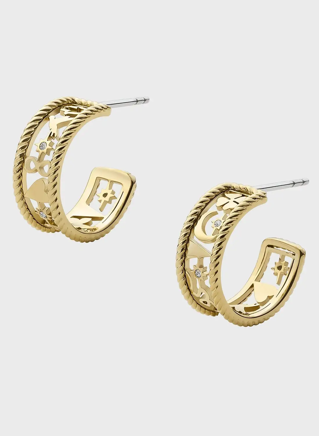 FOSSIL Sadie Hoop Earrings