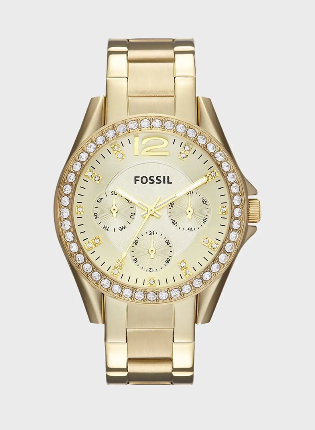 FOSSIL Riley Two Tone Analog Watch