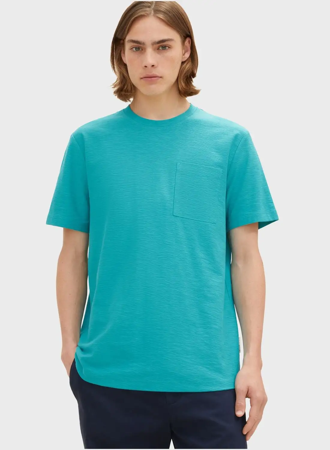 TOM TAILOR Pocket Detailed Crew Neck T-Shirt