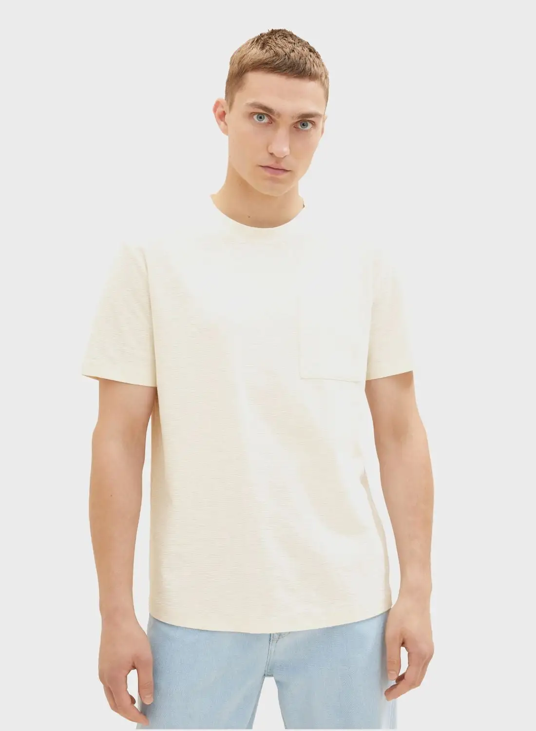 TOM TAILOR Pocket Detailed Crew Neck T-Shirt