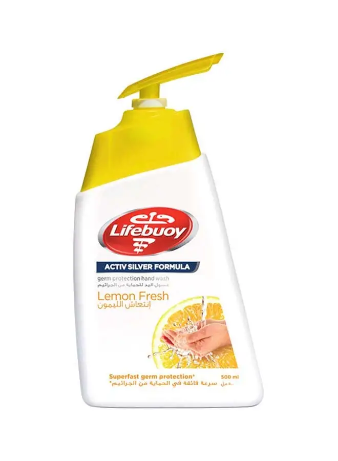 Lifebuoy Germ Protection Hand Wash Lemon Fresh 500ml