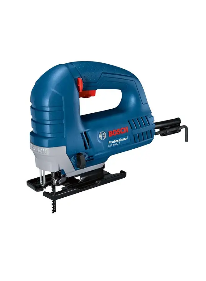 BOSCH Bosch Professional Jigsaw GST 8000 E, Adjustable saw blade | Model: 060158H0L0 with 1 year warranty