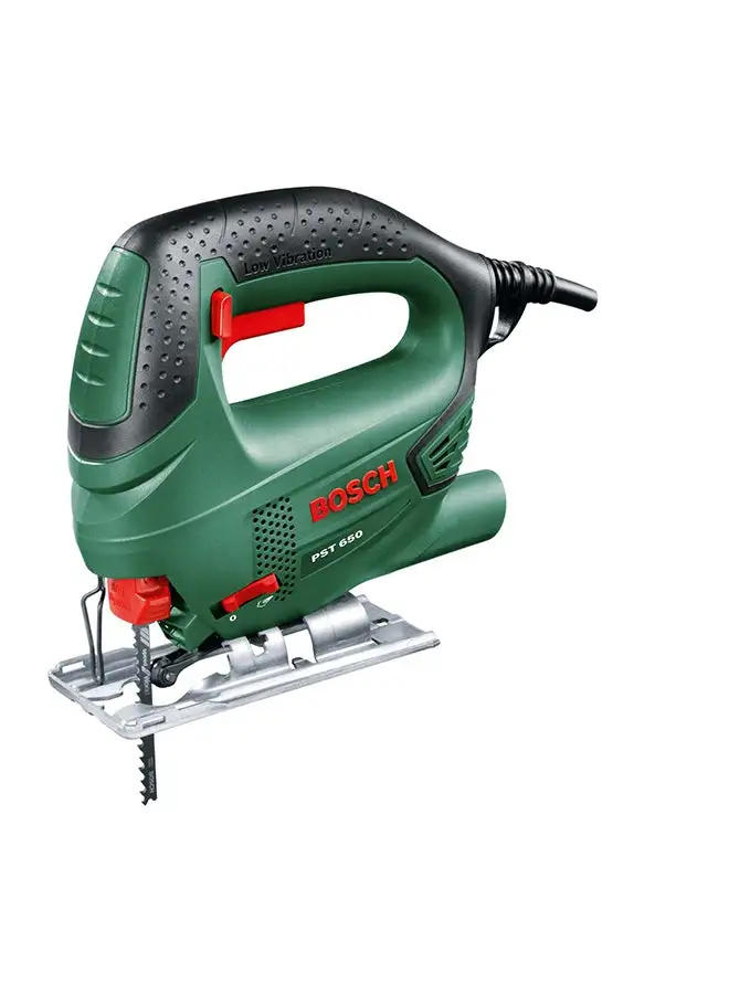 BOSCH Bosch Jig Saw PST 650, convenient sawing - even for beginners | Model: 06033A0770 with 1 year warranty