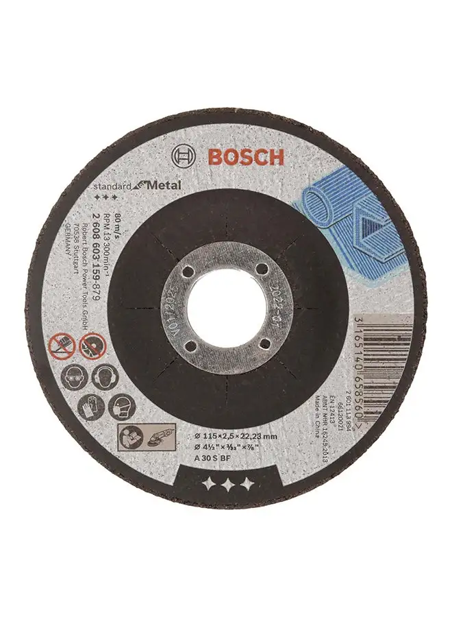 BOSCH Bosch Standard for Metal Cutting Disc, cuts reliably through metal | Model: 2608603159