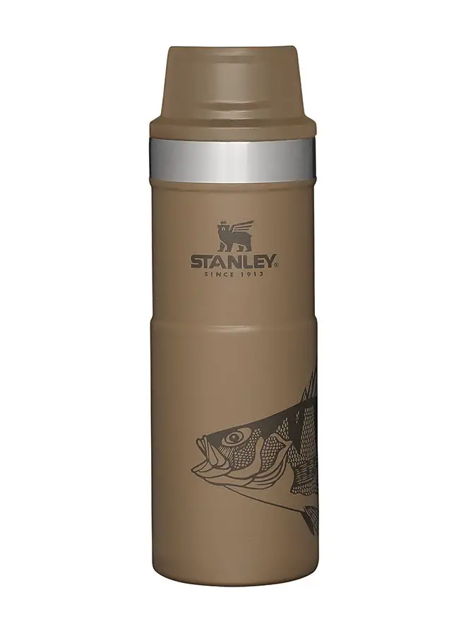 Stanley Classic Trigger Action Travel Mug 0.47L / 16OZ Peter Perch – Leakproof Cup | Hot & Cold Thermos Bottle | Insulated Tumbler for Coffee, Tea & Water | BPA FREE Stainless-Steel Travel Flask