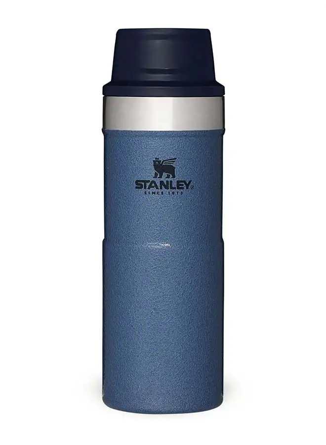 Stanley Trigger Action Travel Mug 0.35L / 12OZ Hammertone Lake – Leakproof | Tumbler for Coffee, Tea & Water | BPA FREE | Stainless-Steel Travel Cup | Dishwasher Safe | Lifetime Warranty