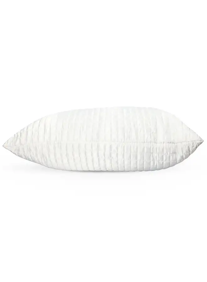 Hotel Linen Klub Hotel Linen Klub Anti Microbial Box Quilted Pillow 1pc - Outer Cover : 160TC 100% Cotton with Antimicrobial Treatment  Filling:  700 grams Soft Fiber  Size: 50 x 75 cm