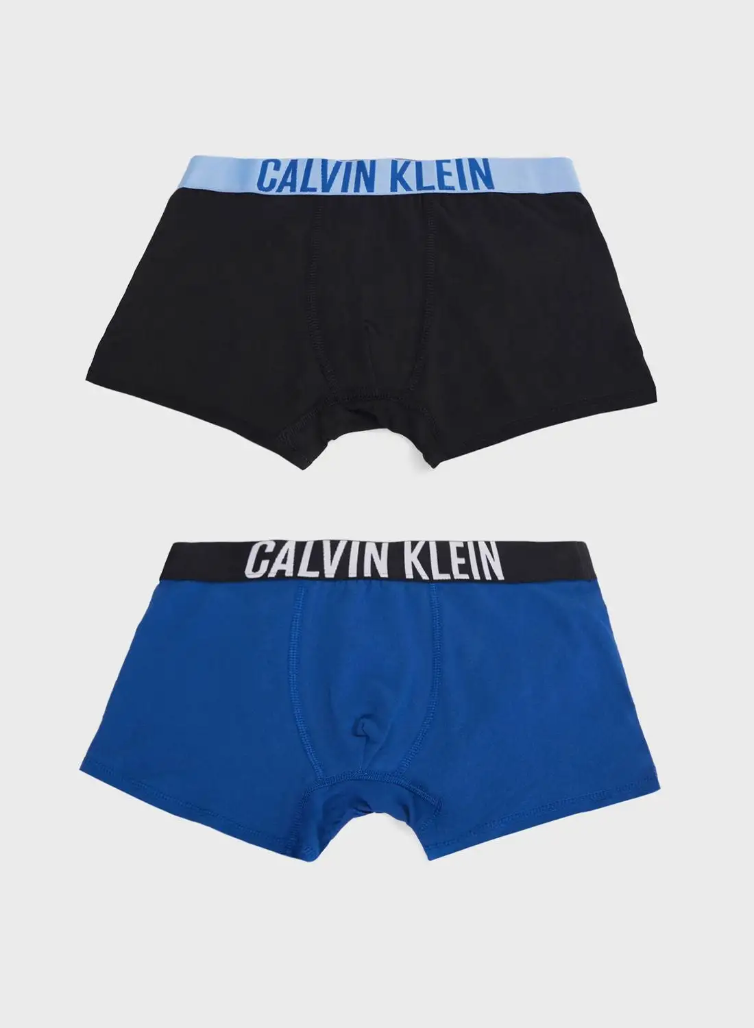 Calvin Klein Jeans Kids 2 Pack Logo Trunks