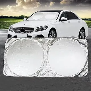 SHOWAY Car Windshield Sun Shade Front Window Blocks UV Rays Visor Protector Sunshade for A B C Class CLA GLA CLS W176 W204 W205 W212