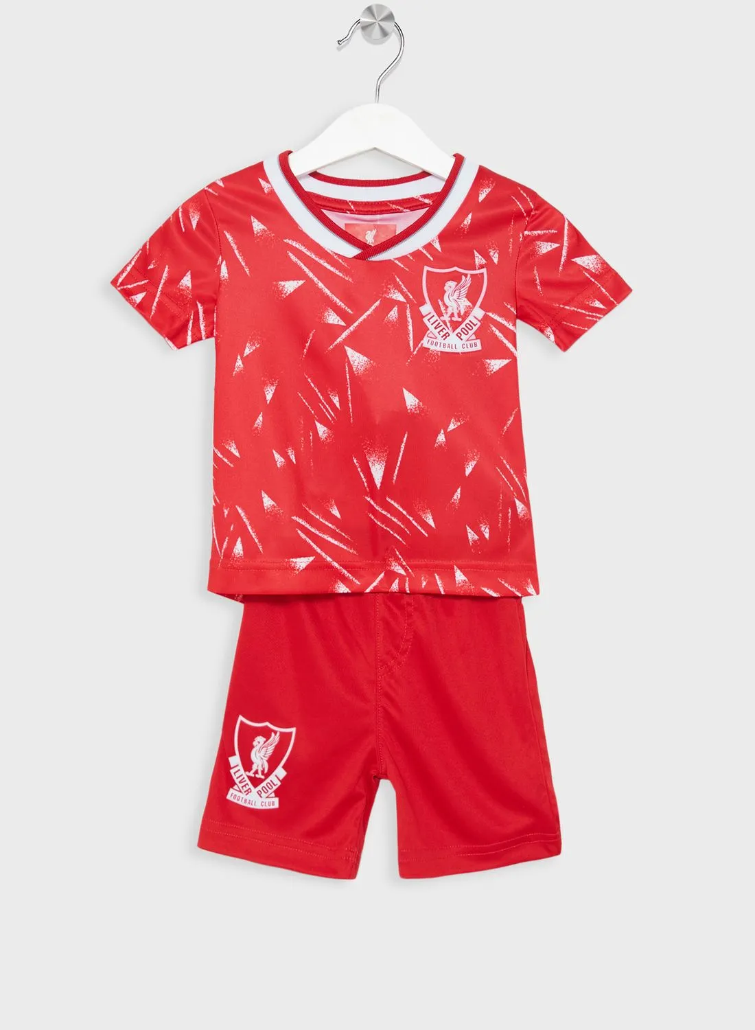 Liverpool FC Infant Liverpool 89 Home T-shirt Short Set