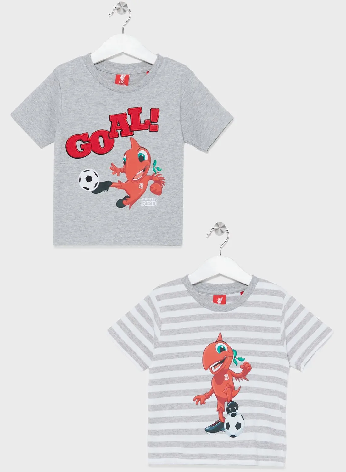 Liverpool FC Infant 2 Pack Liverpool T-Shirt