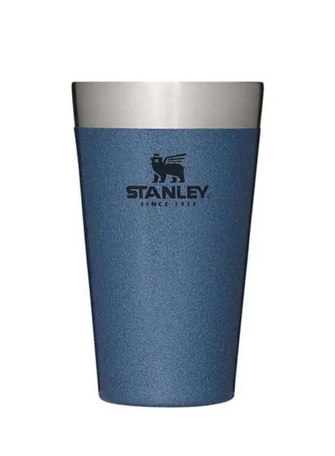 Stanley Adventure Stacking Beer Pint 0.47L / 16OZ H.Lake – Keeps Beer Cold for 4 Hours | Stainless Steel Beer Pint | Stacks Infinitely | Double Wall Vacuum Insulation | Dishwasher Safe