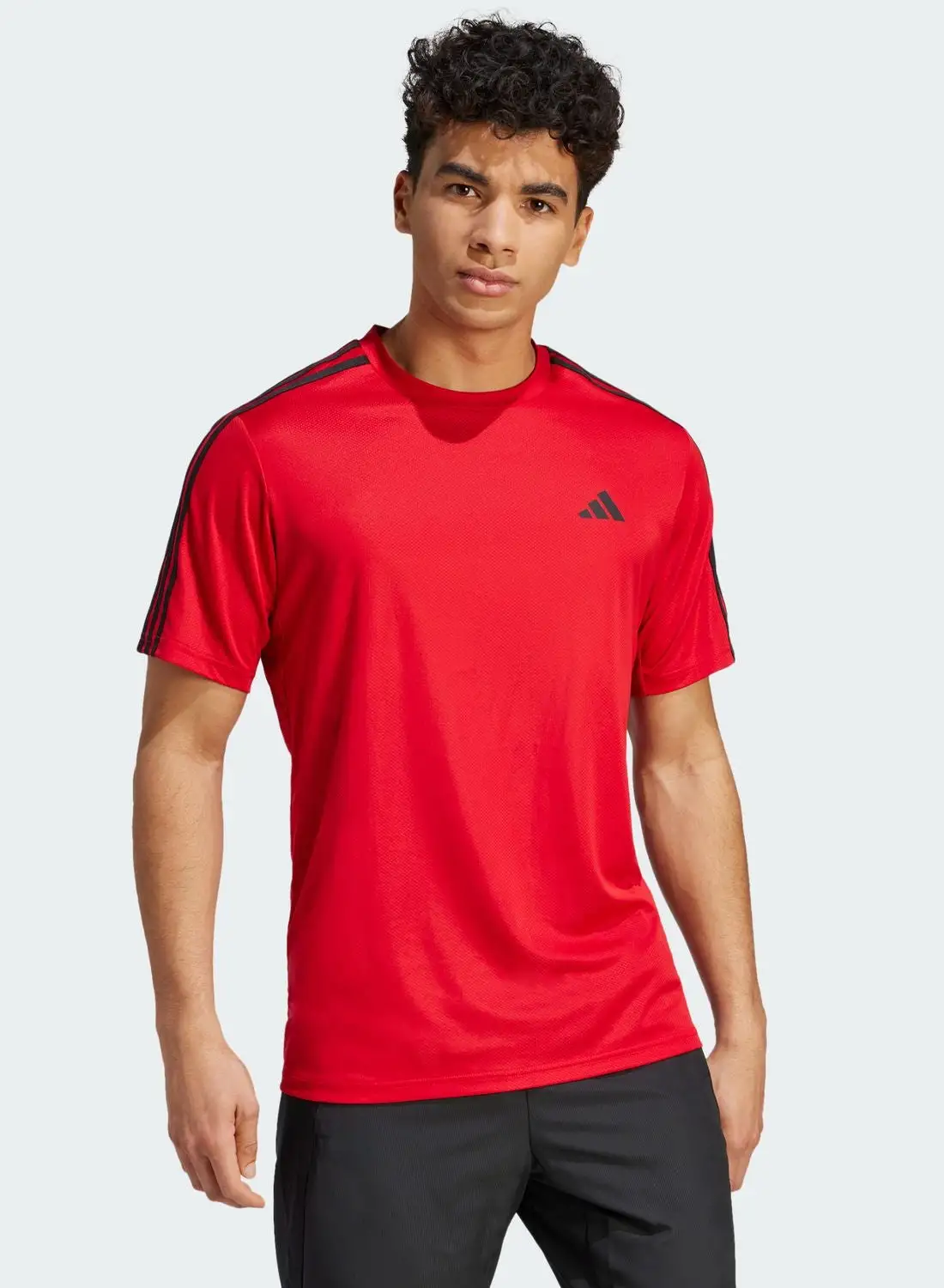 Adidas 3 Stripes Train Essential Base T-Shirt