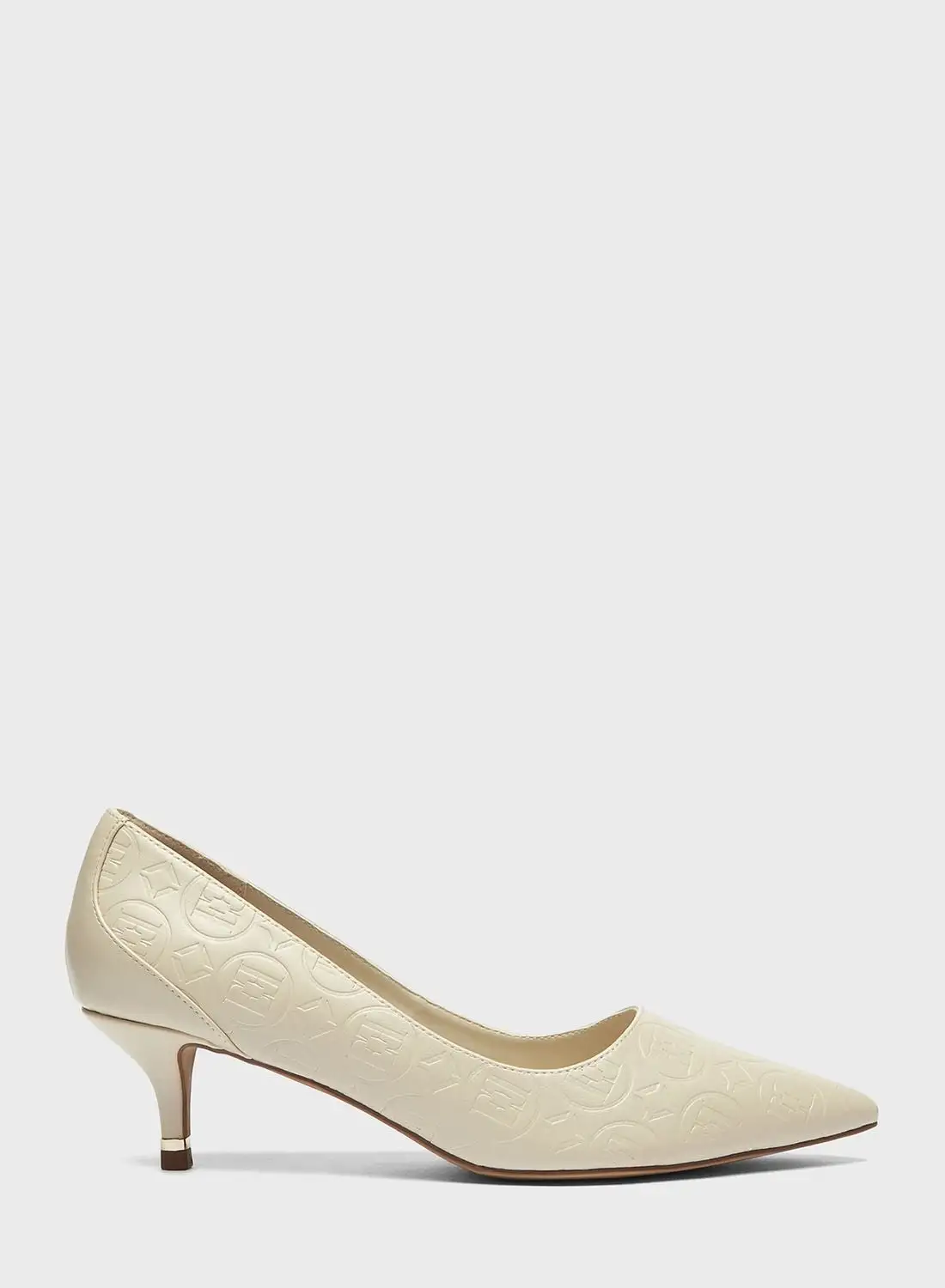 ELLE Close Toe Mid Heels Pumps