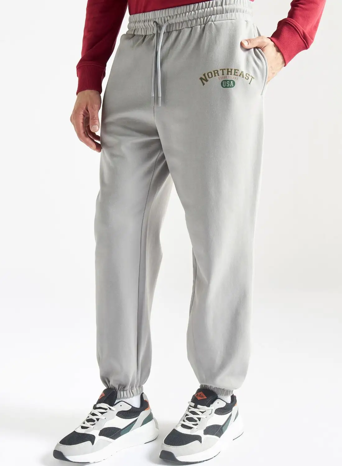 FAV Logo Cuffed Sweatpants