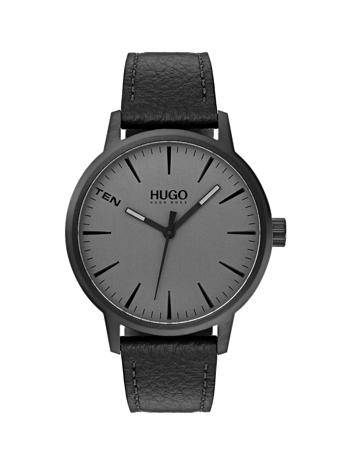 HUGO BOSS Men's Leather Wrist Watch 1530074