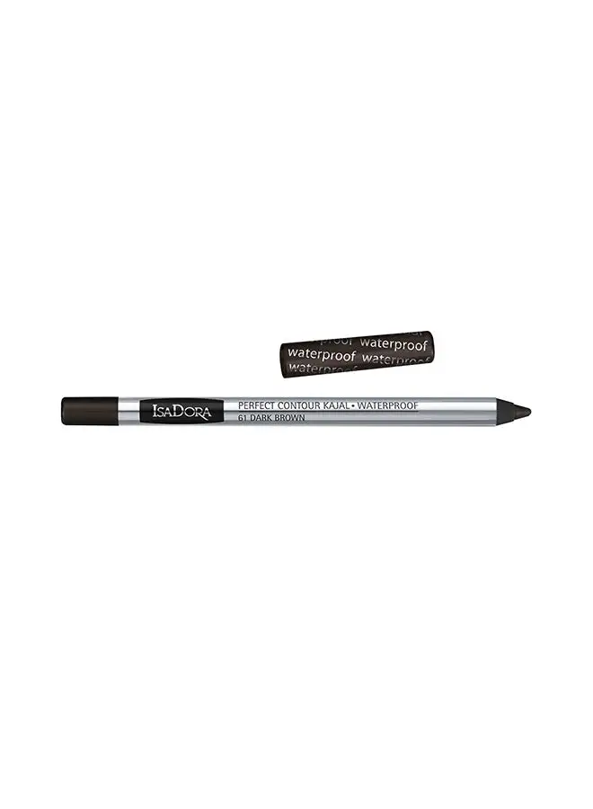 ISADORA Perfect Contour Kajal Waterproof Dark Brown