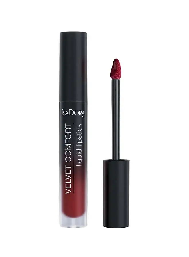 ISADORA Velvet Comfort Liquid Lipstick Cranberry Love